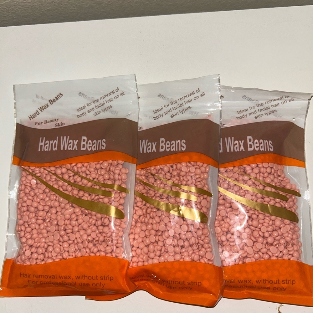 Hard Wax Beans - Pink Hair Removal Wax Beads